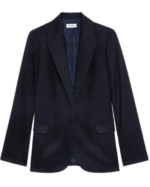Zadig & Voltaire シングルジャケット - ブルー