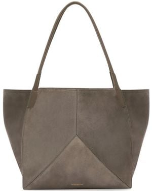 Victoria Beckham Victoria Suede Tote Bag - Brown