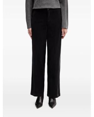 Benetton Pantalones De Pana Con Cierre De Botón - Negro