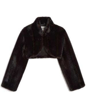 Apparis Odette Cropped Jacket - Black