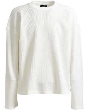 BREATH Drop-Shoulder T-Shirt - White