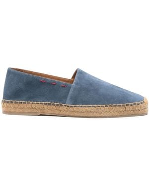 Kiton Espadrilles Aus Wildleder - Blau