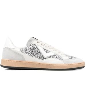 4b12 Play New Glitter Sneakers - White