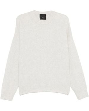 Roberto Collina Cashmere-Blend Sweater - White