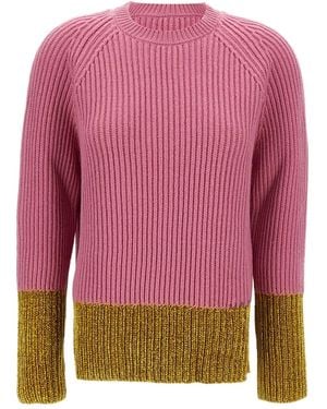 Marni Maglione A Coste - Rosa