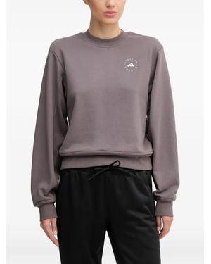 adidas By Stella McCartney Crew-Neck Training Jumper - Grey