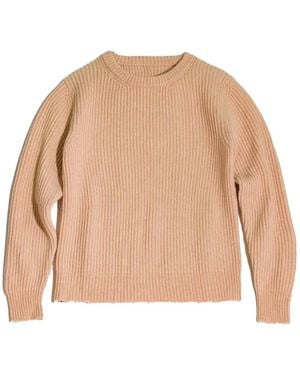 Fortela Alberto Crew-Neck Jumper - Natural