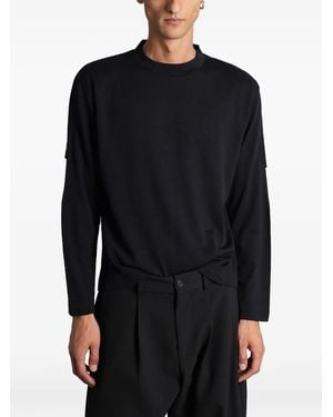 _J.L - A.L_ Camiseta de manga larga - Negro