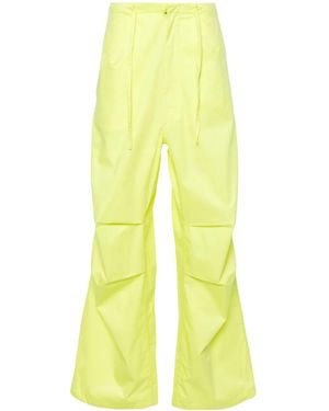 DARKPARK Pantaloni A Vita Alta Daisy - Giallo