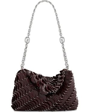 Rabanne Schultertasche Mit Kroko-Prägung - Weiß