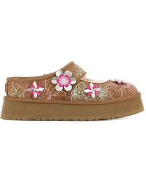 UGG Bea Meadow Slippers - Brown