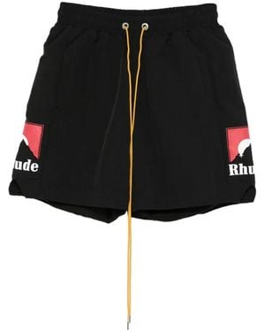 Rhude Moonlight Logo Short - Black