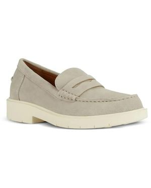 Geox Spherica Loafers - White