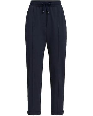 Brunello Cucinelli Drawstring-Fastening Pants - Blue