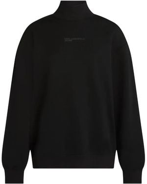 KARL LAGERFELD Cut-Out Sweatshirt - Black