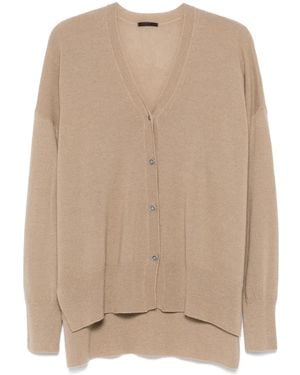 Transit Fine-Knit Cardigan - Natural