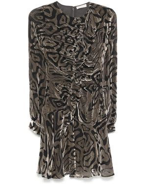 Ulla Johnson Vestido corto Gia - Gris