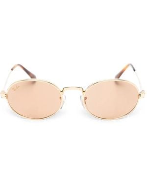 Ray-Ban X Asap Rocky Oval-Frame Sunglasses - Natural
