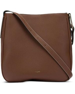 Le Tanneur Borsa A Spalla Madeleine Grande - Marrone