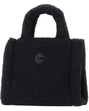 Colmar Teddy Square-Shaped Tote Bag - Black