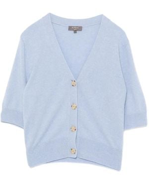 N.Peal Cashmere Clara T-Shirt - Blue
