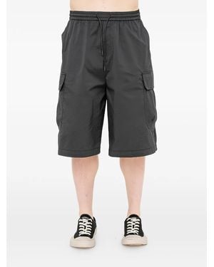 Juun.J Textured Cargo Shorts - Grey