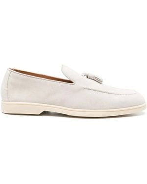 Doucal's Mocassini Con Nappa - Bianco