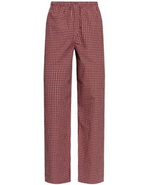 Vetements Checked Trousers - Purple