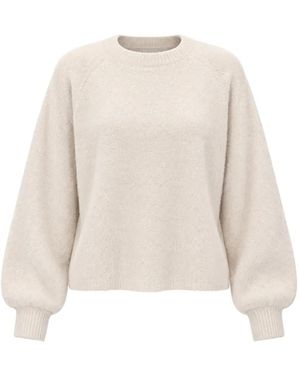 Marella Raglan-Sleeve Jumper - White