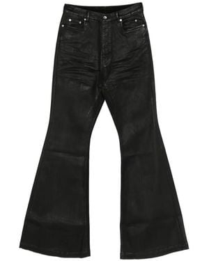 Rick Owens Vaqueros Bootcut Bolan - Negro