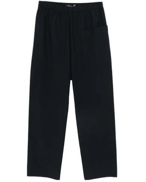Sofie D'Hoore Pantaloni Paz Dritti Con Vita Elasticizzata - Nero