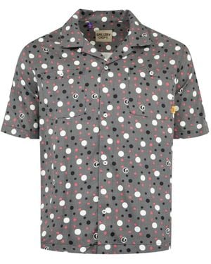 GALLERY DEPT. Polka-Dot Short-Sleeve Shirt - Grey