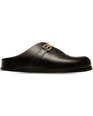 Bally Chaussons Francine En Cuir - Noir