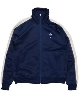Stockholm Surfboard Club Logo-Embroidered Track Jacket - Blue