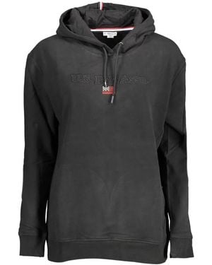 Polo Ralph Lauren Logo-Embroidered Hoodie - Black