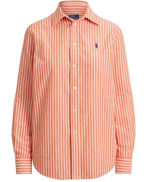 Polo Ralph Lauren Chemise À Rayures - Rose