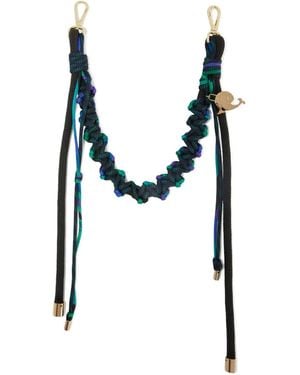 Emilio Pucci Cinturón con detalle de volantes - Negro