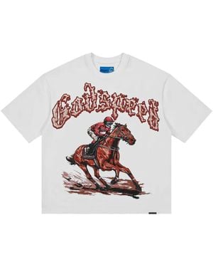 Godspeed Thoroughbred Ii Graphic-Print T-Shirt - White