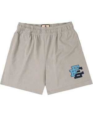 Eric Emanuel Logo-Print Mesh Shorts - White