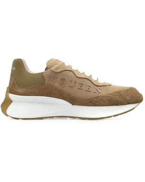 McQueen Sprint Runner Trainers - Natural