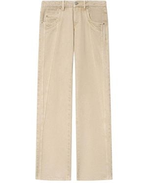 Isabel Marant Jaylis Five-Pocket-Jeans - Natur