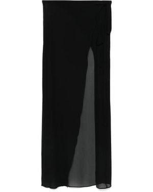 Maison Close Fever Wrap Skirt - Black