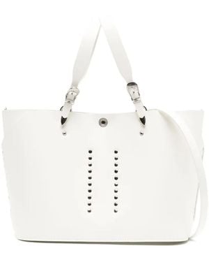 Toga Bolso Shopper De Piel - Blanco