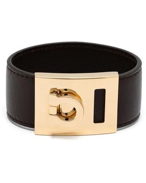 Ferragamo ガンチーニ ブレスレット - ブラック