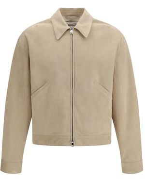 Valstar Zip Bomber Jacket - Natural