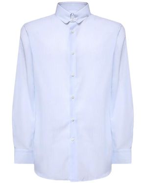 Loro Piana Striped Cotton Shirt - Blue
