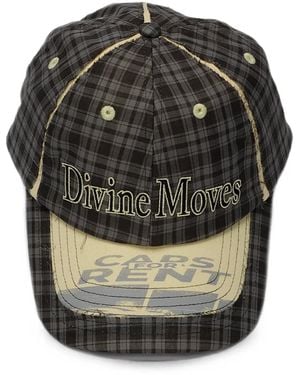 Kap Company Tabloid Frayed-Edge Baseball Cap - Grey