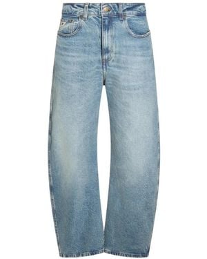 Lois Faded-Effect Jeans - Blue