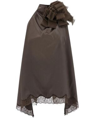 Magda Butrym 'Blouse 01' Top - Brown