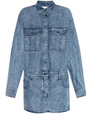 Isabel Marant Palvina Dress - Blue
